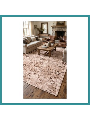 Bt Teknik Youdayhomecollection Valen Model Halı · Ebat: 80X80 Bez