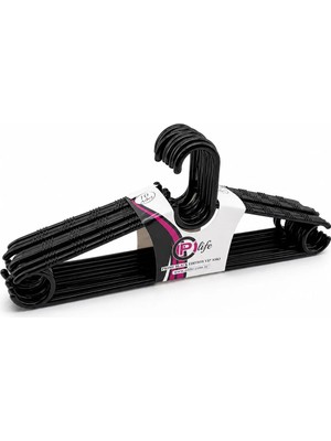 Uravas Store Urprime 240 Adet Siyah Elbise Askısı Plastik 24X10PCS