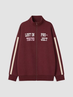 Lc Waikiki Yeni Sezon Bordo Kız Çocuk Kalın Fermuarlı Sweatshirt