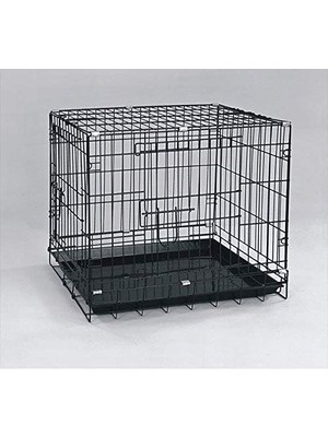 Köpek Kafesi Siyah 61X44X50, 600-041CB