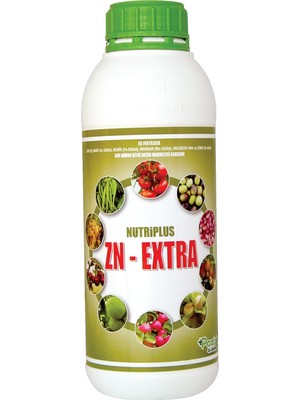 Zn-Extra Çinkolu Demirli Bakırlı Borlu Manganlı Molibdenli Sıvı Gübre 1 Litre