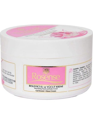 Tr El ve Vücut Gül Kremi 250ML