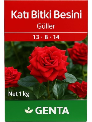 Tr Güller Için Katı Bitki Besini Gül Gübresi 800 G