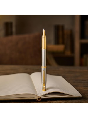 Str Store 9340-1 100 Serisi Roller Kalem Parlak Krom Altın