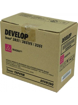 Develop TNP-49M Kırmızı Orjinal Toner - Ineo +3851 / +3851FS (T9616)