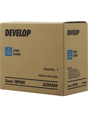 Develop TNP-48C (A5X04D0) Mavi Orjinal Toner - Ineo +3350 / +3850 (T9094)
