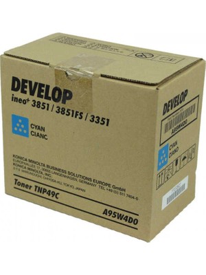 Develop TNP-49C Mavi Orjinal Toner - Ineo +3851 / +3851FS (T9614)
