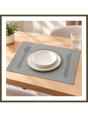 Northcity Pvc Amerikan Servis 4'lü (1 Adet) Bx