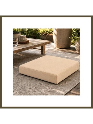 Northcity Kare Blok Minder · 50 × 50 × 7 cm | Krem | Iç Mekân Bx