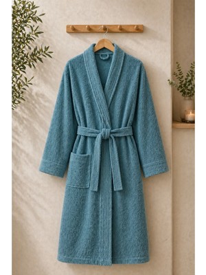 Veramoni Rituals Serisi Pamuklu Kimono Bornoz Konforlu