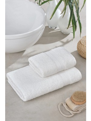 Veramoni Kai  2'li Banyo Havlu Seti | Pamuklu | Çeyiz Seti Premium