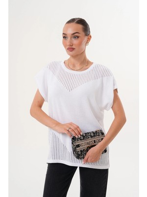 Efendix Baharlık Yıkamalı %100 Pamuklu Triko T-Shirt