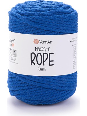 Rafta El Örgü Ipi Macrame Rope 5 Mm, 772, 2X500 gr