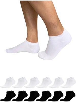 Rafta Bambu Erkek Patik Çorap Dikişsiz, Soft Yıkamalı