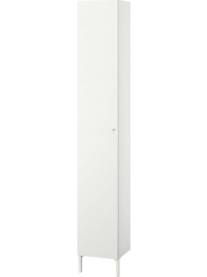 Banyo Boy Dolabı, Beyaz, 30X190 cm