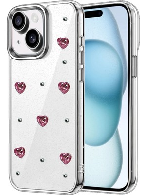 Muratech Newface  Iphone 14 Fiyonk Desenli Kapak - Desen 3