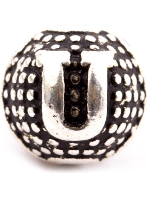 Zero Land Muratech 8 mm Metal Harf - Metal Tesbih Harfi - U