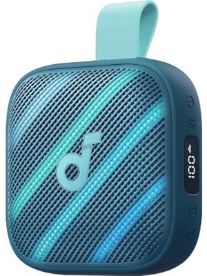 Die Grup Anker Soundcore Boom Go 3i Bluetooth 6.0 Taşınabilir Hoparlör, 24 Saat Çalma Süresi, 15W Bassup 2.0 Ses, Rgb Işık Gösterisi, IP68 Su Geçirmez, Mavi - D5103