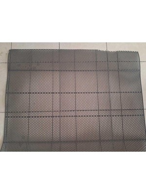 Die Grup Pvc Kare Paspas 90 x 100 cm Gri Banyo Kaymaz Yer Zemin Matı