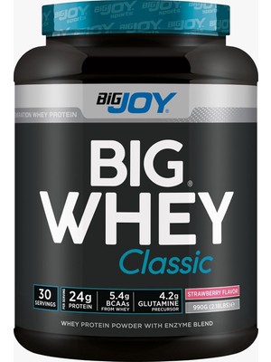 Sports Bigwhey Classic Çilek 1 Paket(1 x 990 G)