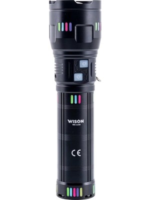 Rafta Tr WS-1150 Pro Şarjlı El Feneri – 60W | 5500 Lümen | Zoom Özellikli