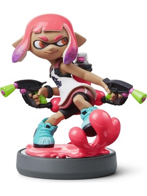TeknoKapsül Nintendo Of America Amiibo - New Inkling Girl (Neon Pink) - Nintendo Switch;