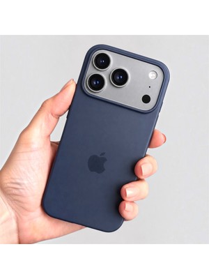 Pronorth IPhone 17-18 PRO MAX Uyumlu Kılıf Logolu Lansman Soft Yumuşak Içi Kadife Silikon Kapak