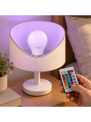 Elitled Rgb Kumandalı LED Ampul 9W E27 Renk Değiştiren Kısılabilir Ampul