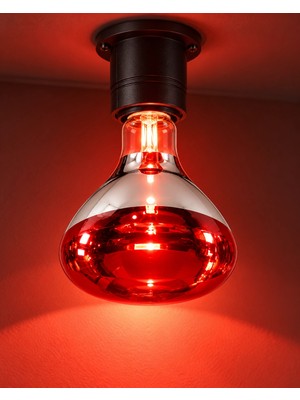 Hace Bazaar 1 Adet Ysf 8541 Infrared Isıtıcılı Ampul 250W Kırmızı Işık