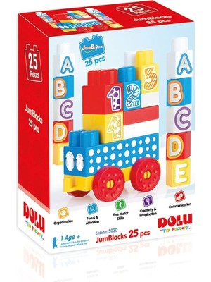 5030 Oyuncak Kutuda Mega Blok 25 Lı - 1 Adet
