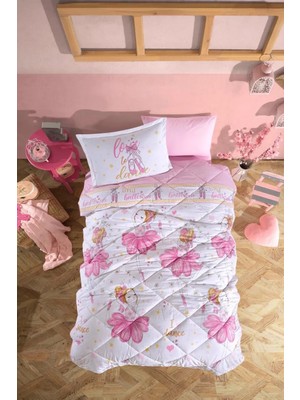 Denizli Çeyiz Clasy Tek Kişilik Ranforce Yorgan Seti Ballerina