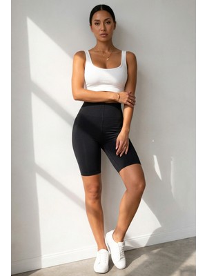 Jasmine Glow Kadın Askısız Dengeleyici Kalıplı Siyah Korse