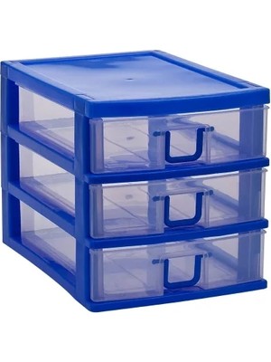 Yakup Tokatlı Moda Ytm Mini 3 Çekmeceli Komidin Organizer