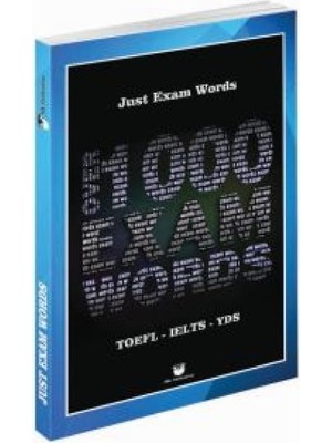 Just Exam Words - Toefl, Kpds, Üds, Ielts, Yds