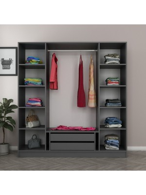 Baramolife Life 4 Kapaklı Gardırop - G.D.L_160