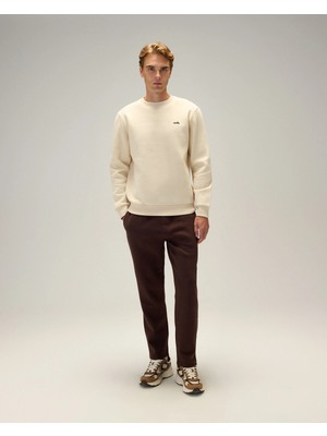 Ellesse 6WM3003 Bej Erkek Sweatshirt 6WM3003