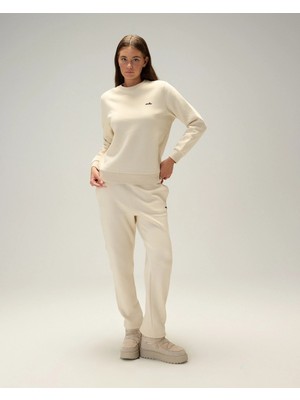 Ellesse 6WF3009 Bej Kadın Sweatshirt 6WF3009