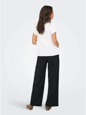 Jdy Jdylıon Lıfe S/s Top Wvn Noos Beyaz Kadın T-Shirt 15249287