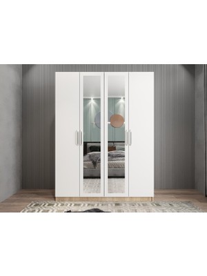 Baramolife Trend 4 Kapaklı Gardırop - G.D.T_180