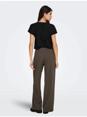 Jdy Jdylıon Lıfe S/s Top Wvn Noos Siyah Kadın T-Shirt 15249287