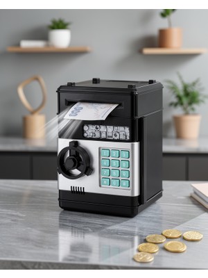 Hcc Trend Elektronik Şifreli Kumbara Para Kasası Görünümü UCZZZSAM53NUMBERBANK-22