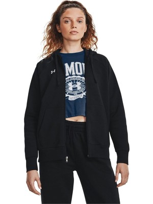 Marka Kolik Under Armour Kadın Rival Polar Kapüşonlu Sweatshirt, Tam Fermuarlı, Polar Üst