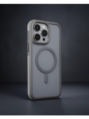 Astraltech iPhone 15 Pro - Joko Toras Airbag Magsafe Kapak - Titan Gri