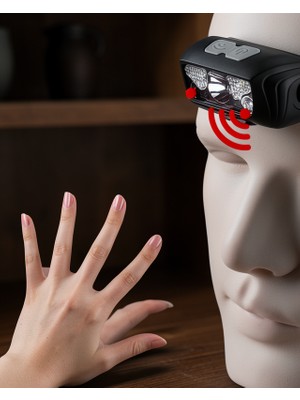 Teknodayım Kafa Lambası 4 Mod Hareket Sensörlü UUCZHS43LAMBB