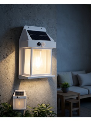 Teknodayım Pilli Solar Duvar Aydınlatma 1800 Mah UCZZZBK888-6
