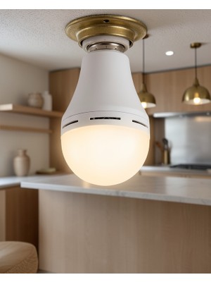 Fantastik Store Şarjlı LED Ampul 6500K Soğuk Beyaz E27 UCZZZ35WŞARJLIAMPUL-6