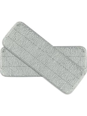 TemmuzX Mor Life 2 Adet Flat Mop Yedek Mikrofiber Bez Paspas