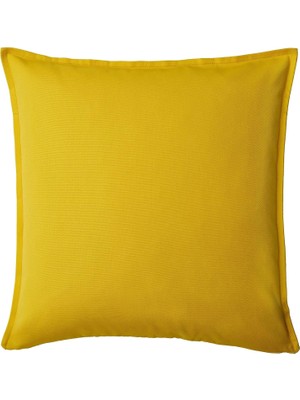 TemmuzX Kırlent Kılıfı, Sarı, 50X50 cm