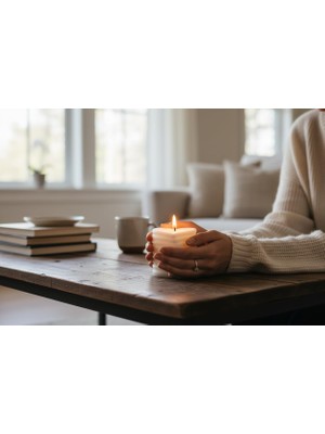 TemmuzX Sonsuz Sevgi Serisi -%100 Doğal Soya Wax El Yapımı Mum