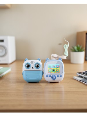 Mini Dijital Kamera With Termal Yazıcı Uczzzprinterkamera-5